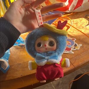 NWT baby three fairy tale town series v2 confirmed pinocchio pop keychain